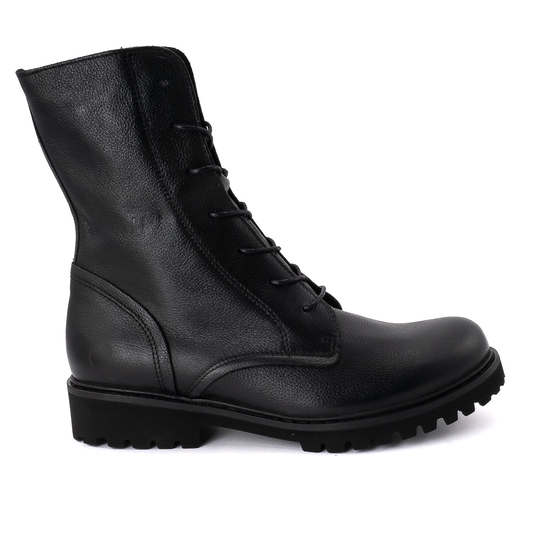 Clarks Chamberly Trim – Stivaletti Donna In Pelle Con Tacco A Blocco, Suola TPR, Neri
